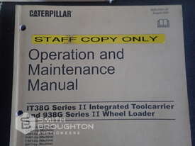 CATERPILLAR IT38G TOOL CARRIER PARTS, OPERATION & MAINTENANCE MANUALS - picture1' - Click to enlarge