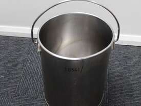 Stainless Steel Bucket - picture0' - Click to enlarge