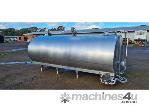 STAINLESS STEEL TANK, MILK VAT 7900lt