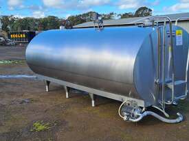 STAINLESS STEEL TANK, MILK VAT 7900lt - picture0' - Click to enlarge