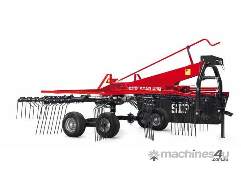 caption SIP Star 470 Rotary Hay Rake