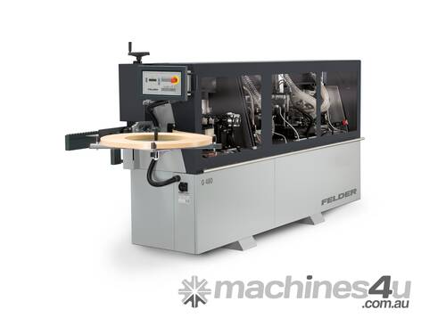 Felder G480 edgebander with premilling and corner rounding!