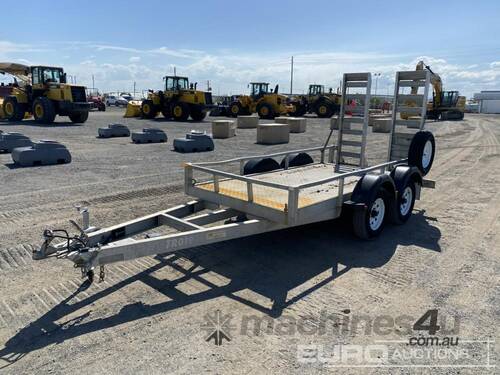 2017 Tandem-Axle Plant Trailer, GVM 3,500kg