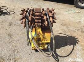 2017 Atlas Copco C400 Hydraulic Drum Cutter To Suit Excavator. Fitted With 40mm Pin, 145mm Ear, 245m - picture2' - Click to enlarge