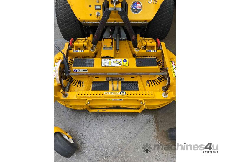 Used 2018 walker Walker Catcher Mower MS18 with 42 Deck Front Deck