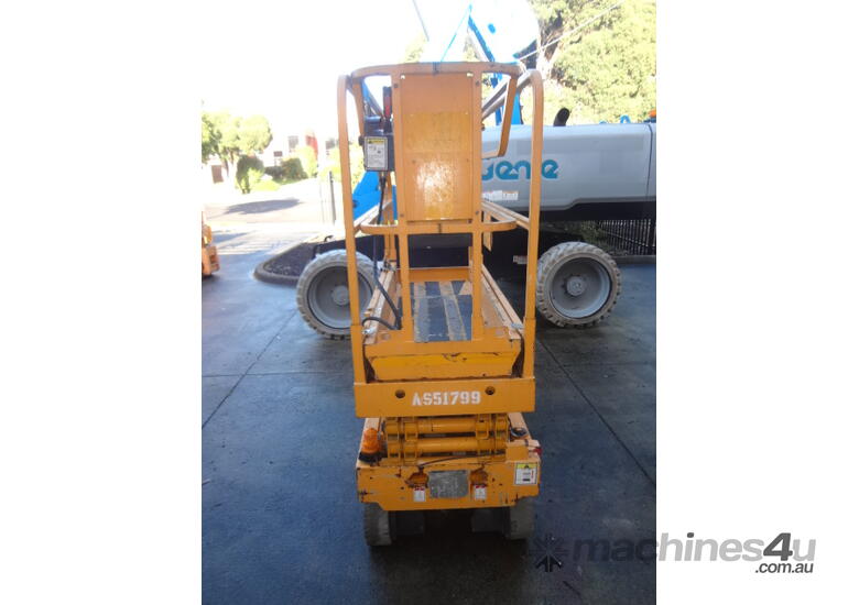 caption 2014 Haulotte Optimum 8.1 Electric Scissor (10YT Included)