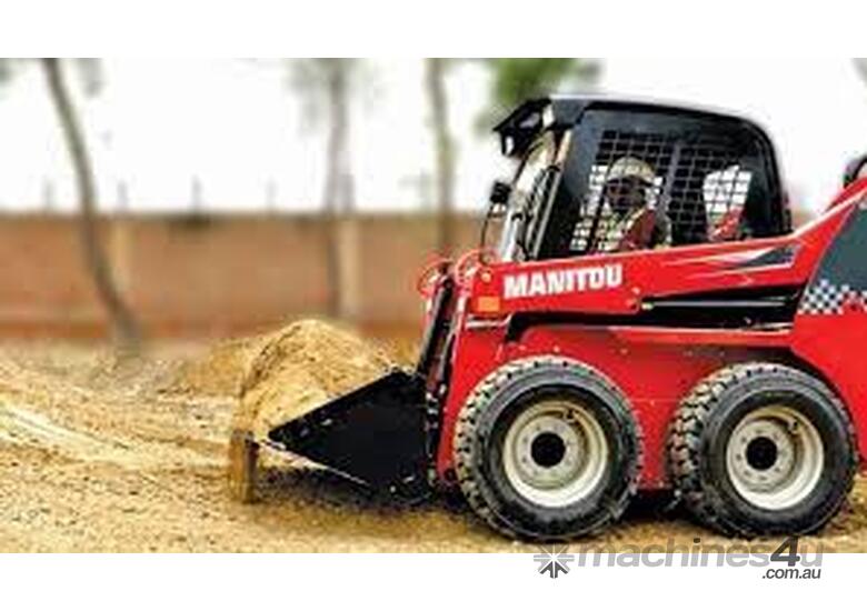 caption Manitou 2100 RT NXT:3 Compact Loaders - Ease On Uneven Surfaces