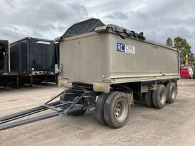 2003 HXW D3 19ft Tri Axle Dog Tipping Tralier - picture2' - Click to enlarge