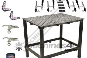 Welding Table Package Deal WT1D-107PLUS 5mm Steel Top Plate 750 x 1000mm Tabletop