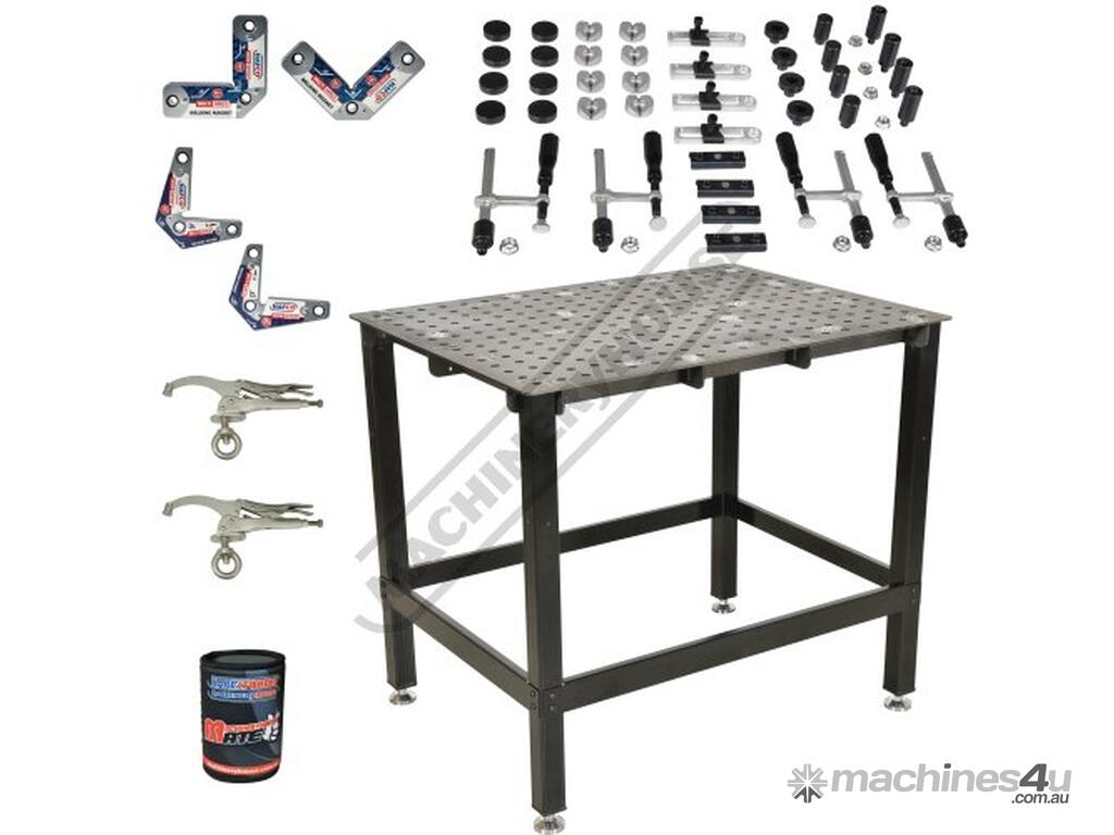 New Hafco WT1D107PLUS Welding Table Package Deal 5mm Steel Top Plate