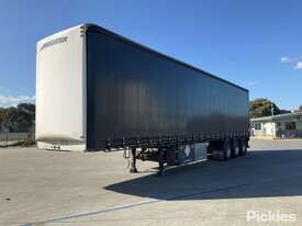 2003 Maxitrans ST3 Tri Axle Flat Top Curtainside B Trailer - picture1' - Click to enlarge