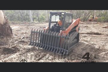 BEH Skidsteer Stick Rake 2100mm x 900mm *MADE TOUGH IN AUSTRALIA*