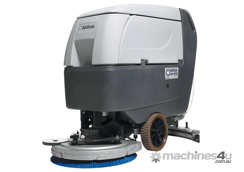 caption CLEANQUIP-Nilfisk BA 551C D Walk Behind Scrubber / Dryer