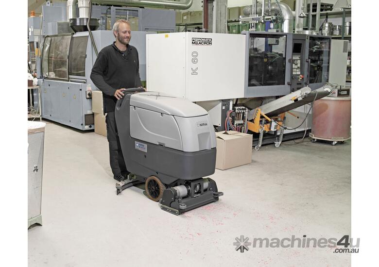 caption CLEANQUIP-Nilfisk BA 551C D Walk Behind Scrubber / Dryer