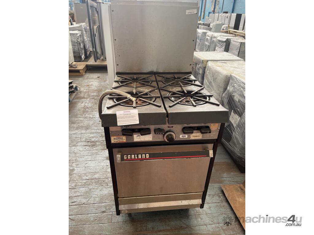 Used garland Garland Commercial Gas 4 Burner Stove Oven 610 mm W x