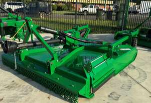 AgrifarmACS240STS 2.4m Side Discharge Contractor 90HP Slasher with Wheels *AUSTRALIAN MADE*