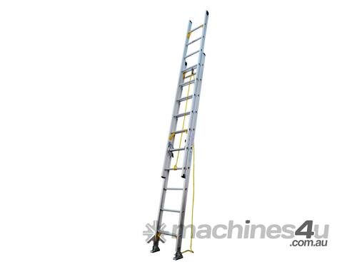 caption Aluminum Extension Ladder 3.85m - 6.5m (available in different sizes)