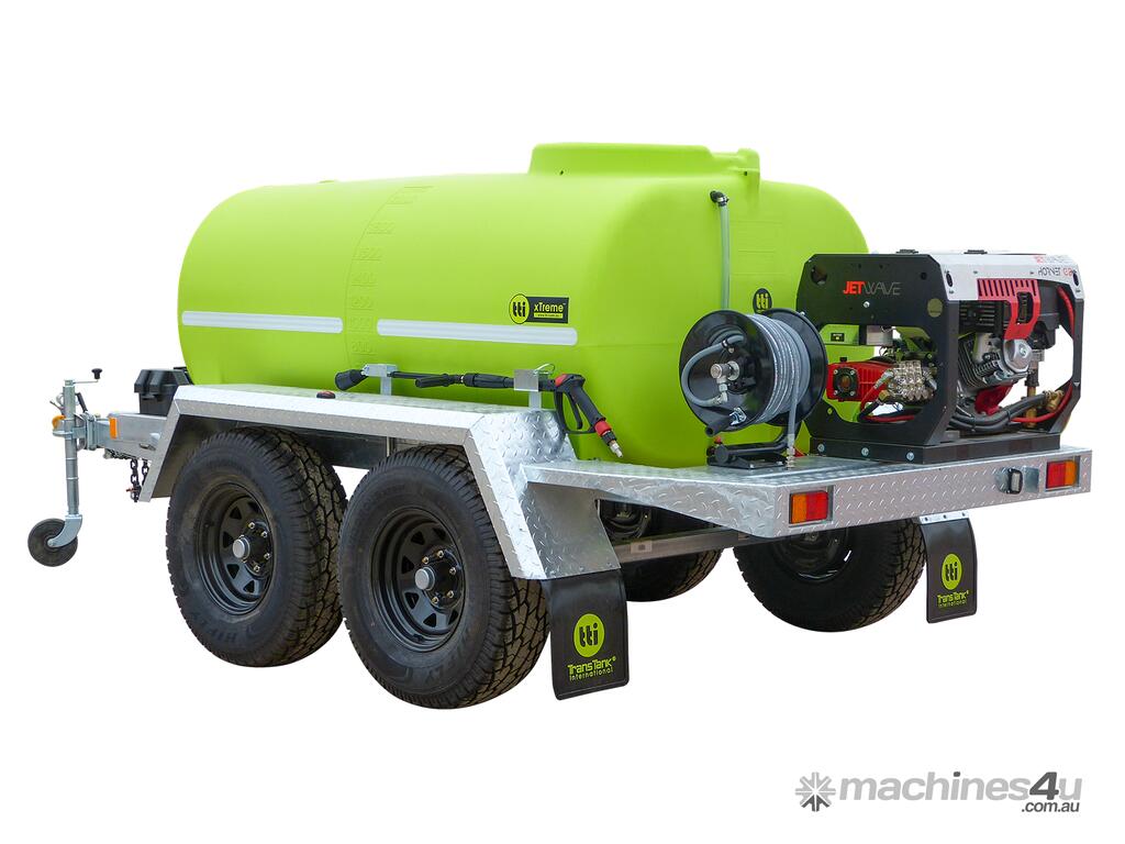 New HEX HIRE Water Trailer with Pressure Washer Trailer Mounted Pressure Washers in , Listed