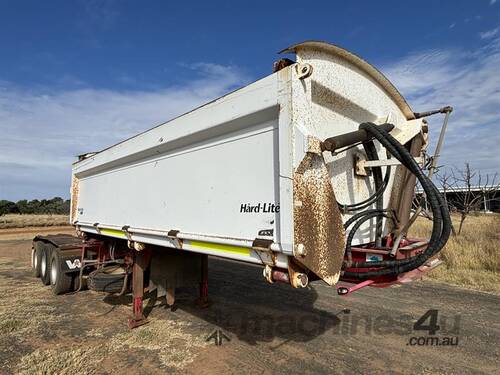 2010 ROADWEST RWT350 SIDE TIPPER TRAILER