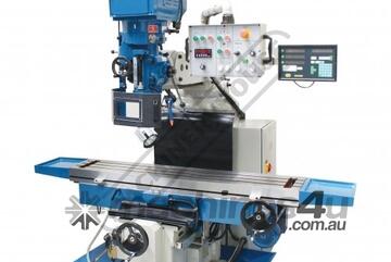 Industrial Turret Milling Machine BM-70VE Table Travel: (X) - 1050mm (Y) - 420mm (Z) - 400mm Include
