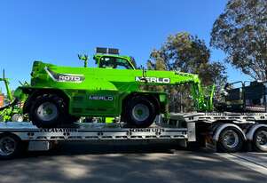 Merlo Telehandler: Roto 50.26 Plus EE 360 degrees rotating telehandler 5 tons capacity 25.9m lift