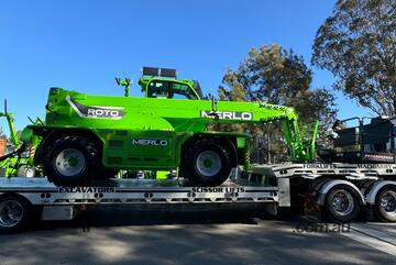 Merlo Telehandler: Roto 50.26 Plus EE 360 degrees rotating telehandler 5 tons capacity 25.9m lift