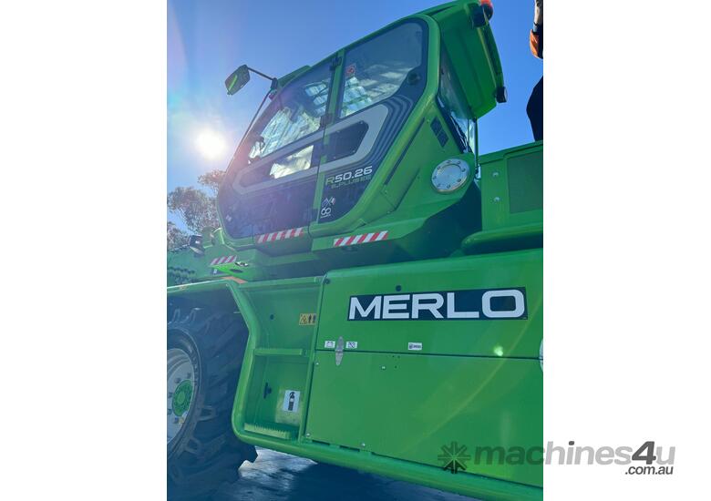 Merlo Telehandler: Roto 50.26 Plus EE 360 degrees rotating telehandler 5 tons capacity 25.9m lift