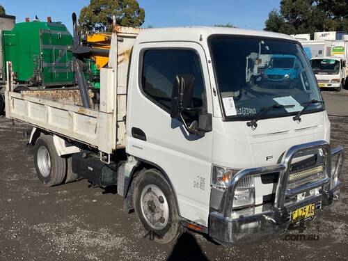 2016 Mitsubishi Fuso Canter Tipper Crane Truck (Day Cab)