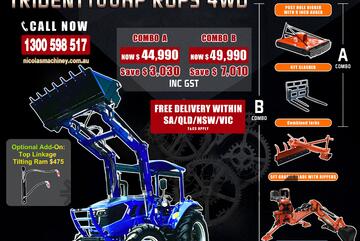 2024 TRIDENT MEGA SALES 100HP 4WD CANOPY TRACTOR WITH 4IN1 BUCKET COMBO DEAL 3 YEARS WARRANTY