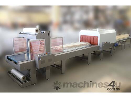 Minipack Bundle  Sleeve Wrapper Double Head System Packaging Machine