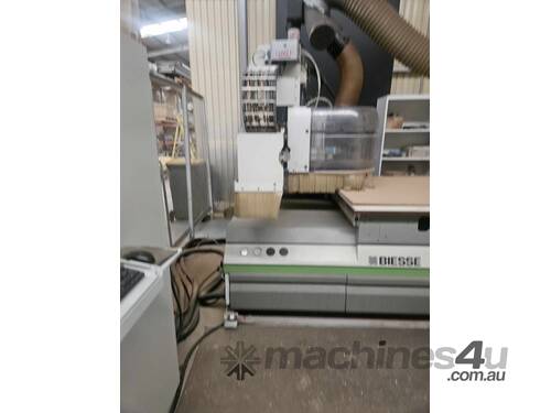 caption Biesse Rover B CNC Routing Machine