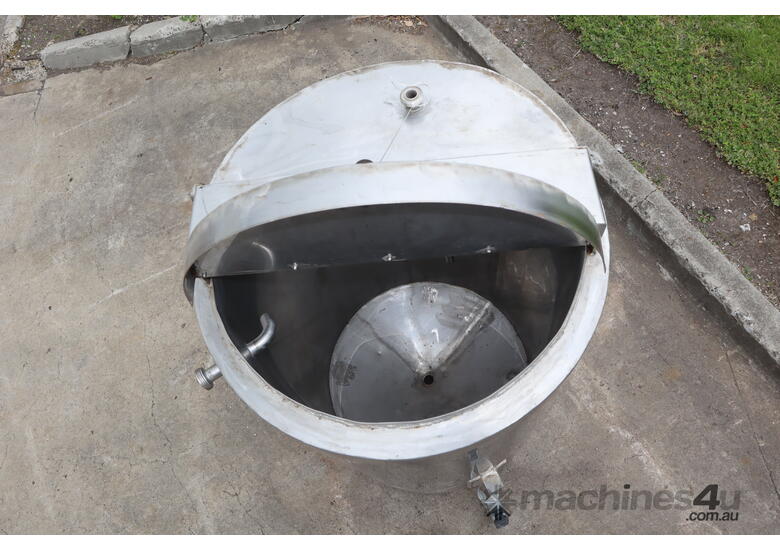 Stainless Steel Insulated Jacketed Mixing Tank - 360L 