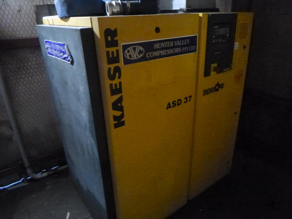 Used Kaeser Kaeser Rotary Screw And Sliding Vane Air Compressor Please