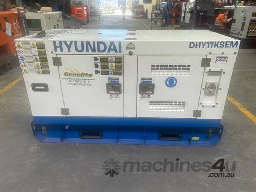 14kVA Hyundai DHY11KSEM Generator
