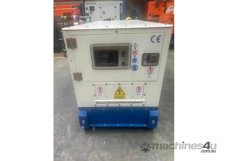 caption 14kVA Hyundai DHY11KSEM Generator