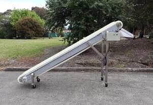 Stainless Steel Elevator Incline Conveyor - 1.7m High