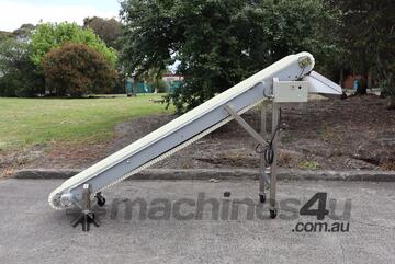 Stainless Steel Elevator Incline Conveyor - 1.7m High