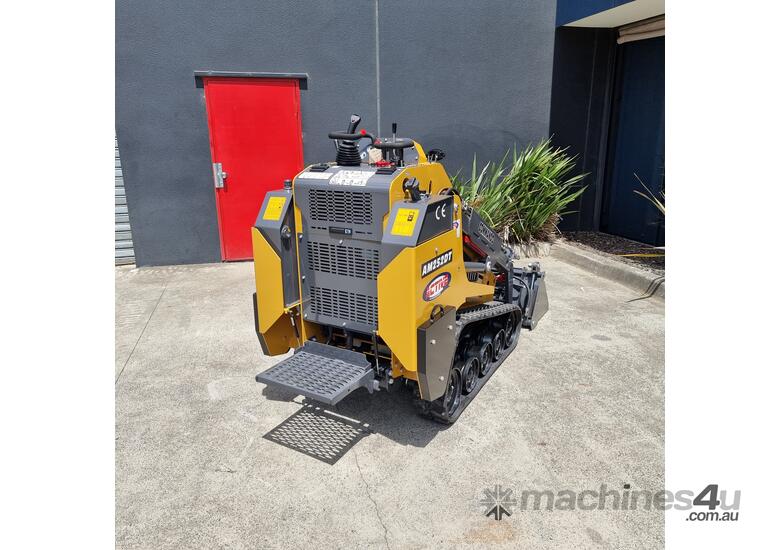  Commando AM252DT Mini Skid Steer Loader | 25HP Kubota Diesel Engine Single Joystick Control