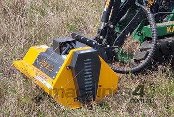 FEMAC S1 MZ 120 Hydraulic Mulcher for Mini Loaders and Skid Steers