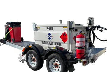 GO Fuel Trailer Self Bunded Dual Axle 500L