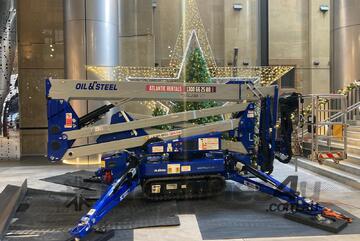 Rent to Buy: Oil & Steel OctoPlus21 Spider Lift: 69 ft (21m) height 250kg 36 ft (11m) reach