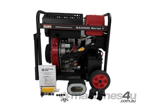 caption DIESEL INVERTER GENSET SA5500 SERIES II
