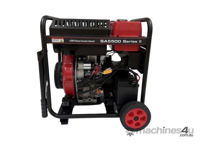 caption DIESEL INVERTER GENSET SA5500 SERIES II
