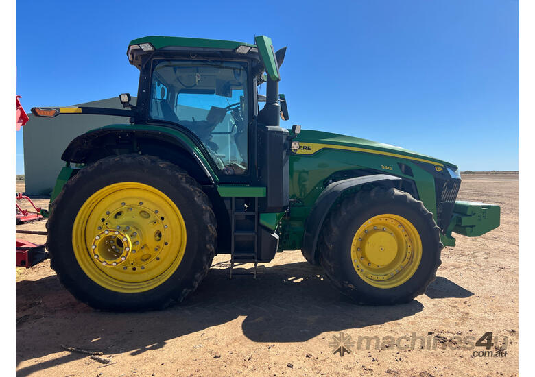 caption John Deere 8R 340 FWA/4WD Tractor