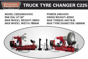 EXEQ Truck Tyre Changer - 415v