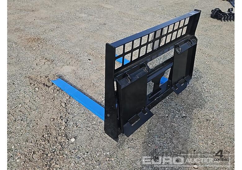 caption Unused Forks to suit Skidsteer Loader