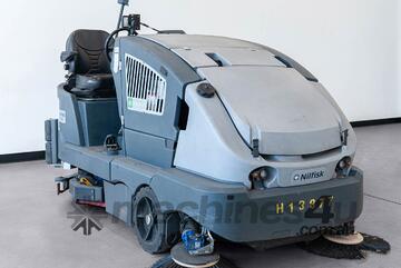 Nilfisk CS7000 battery-powered sweeper scrubber