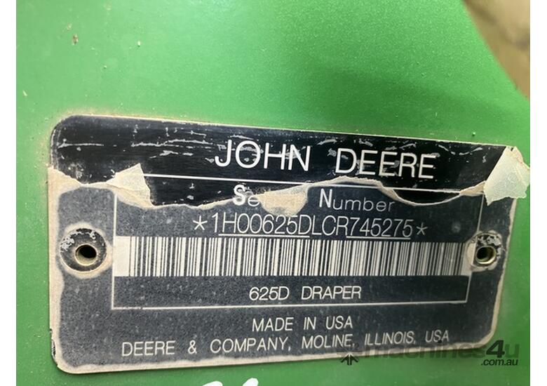 2012 John Deere 625D Combine Platforms