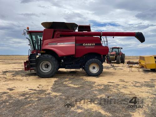 caption 2008 CASE IH 7088 HARVESTER