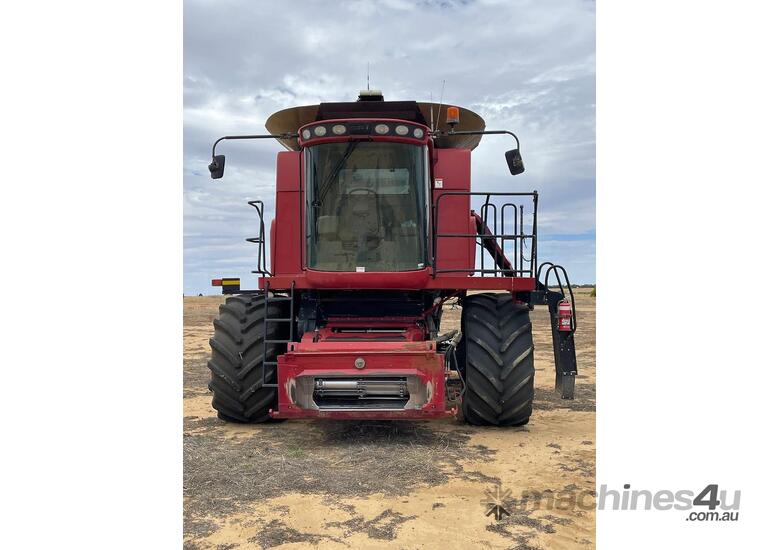 caption 2008 CASE IH 7088 HARVESTER